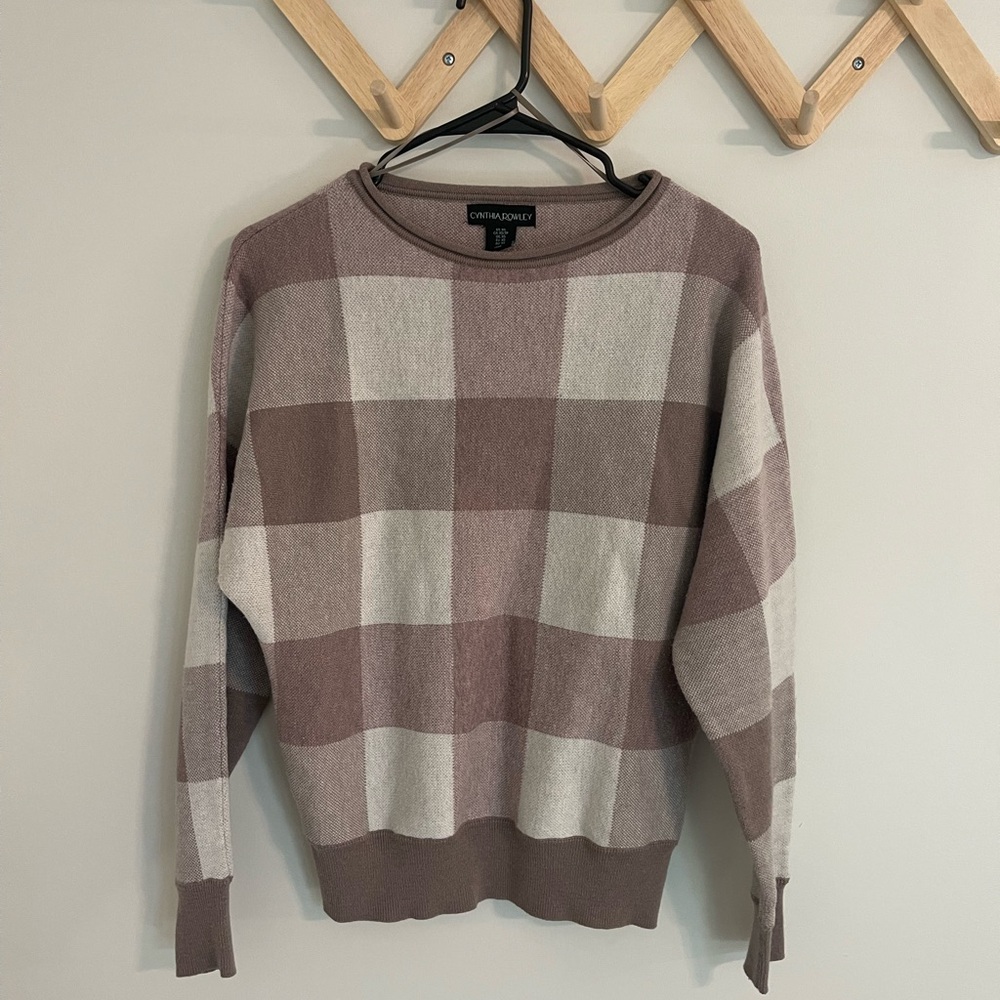 Cynthia Rowley Textured Knit in Soft Brown